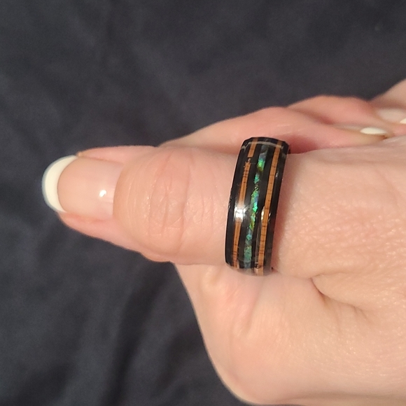 Tungsten Steel Ring. S10 - Picture 2 of 4